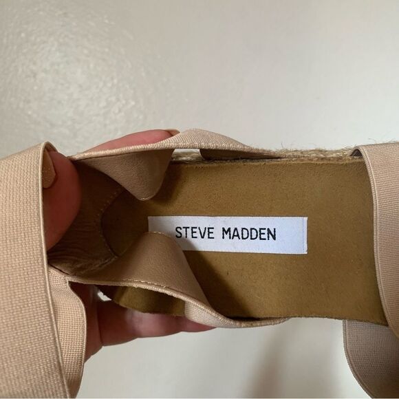 Steve Madden Kimmie Flatform Espadrille Sandals size 10 women’s - Picture 8 of 9
